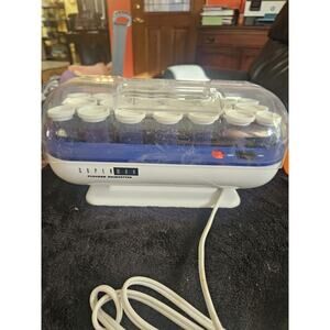 Continental 20 Flocked Hair Curlers rollers Vintage Supermax Setter With 18 Pins